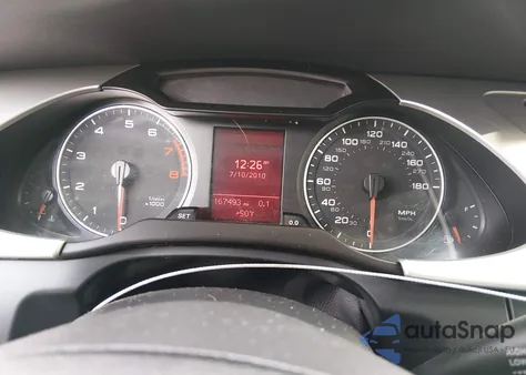 2012 Audi A4 2.0T Premium z USA, uszkodzony, nr VIN WAUBFAFL0CN004133